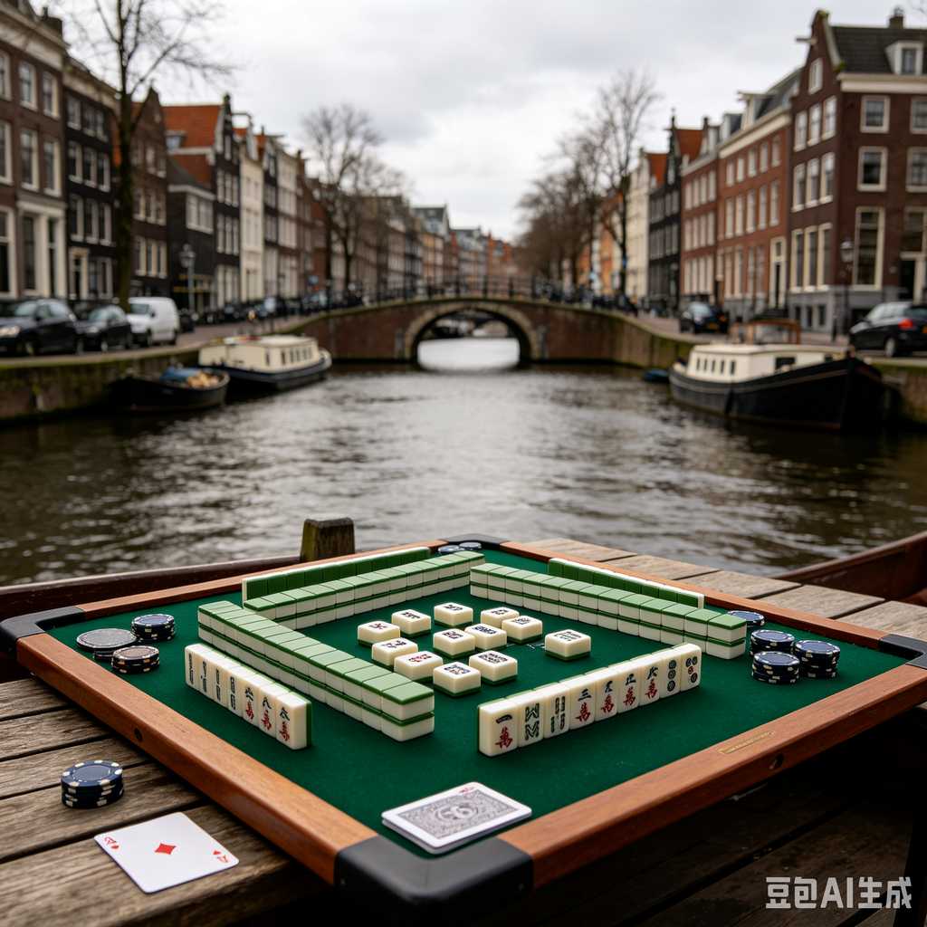 simulated ivory mahjong set