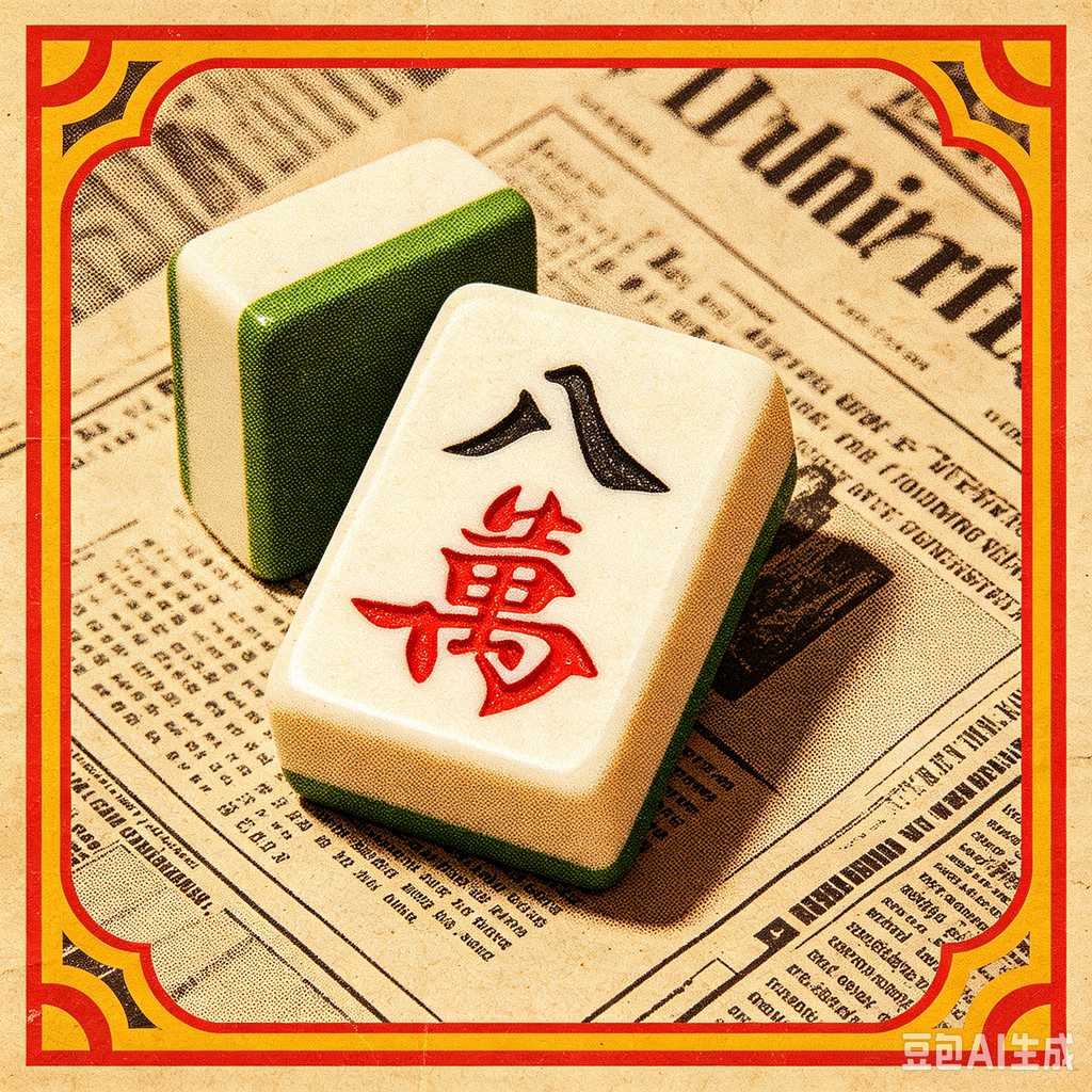real acrylic mahjong tiles
