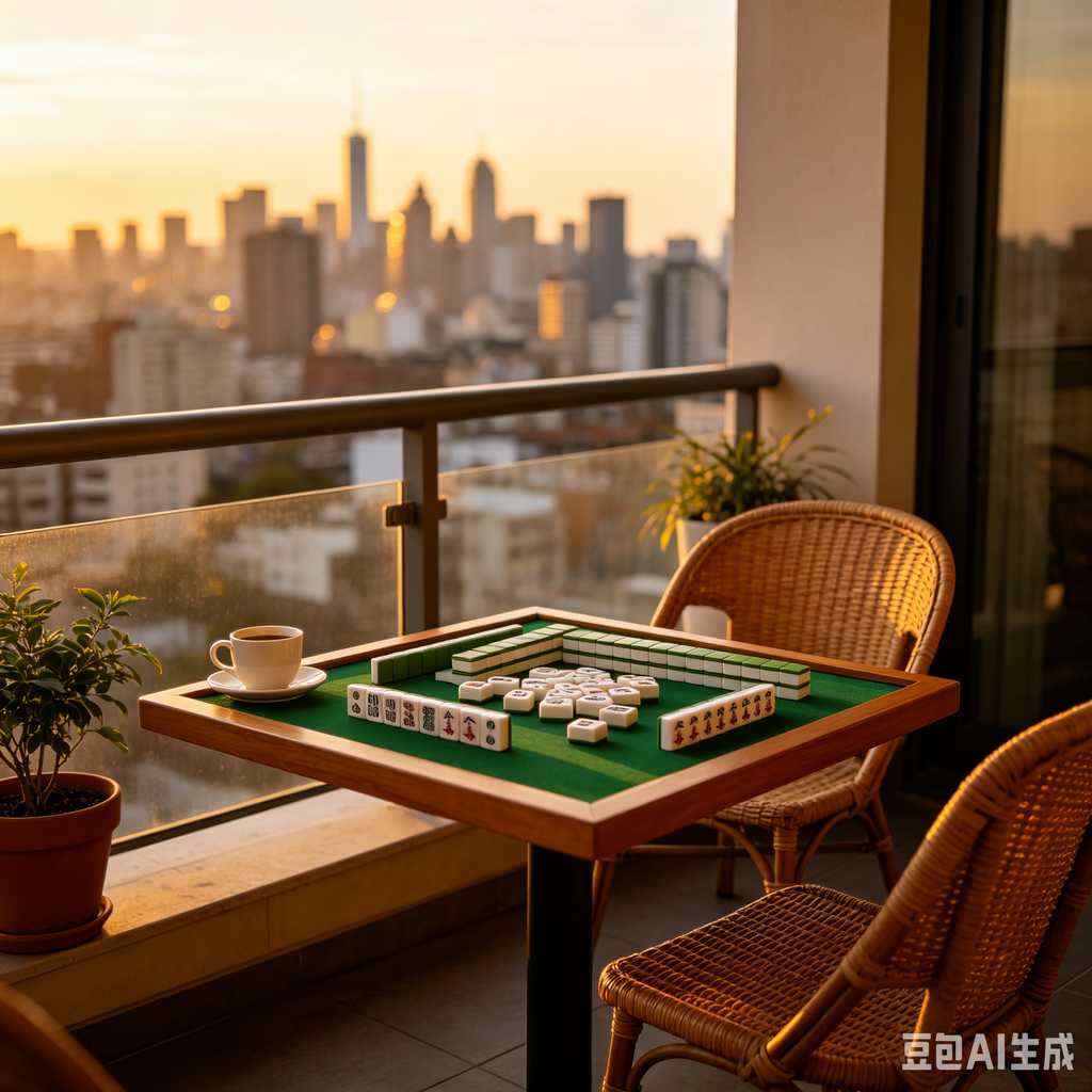 mahjong rack set of four