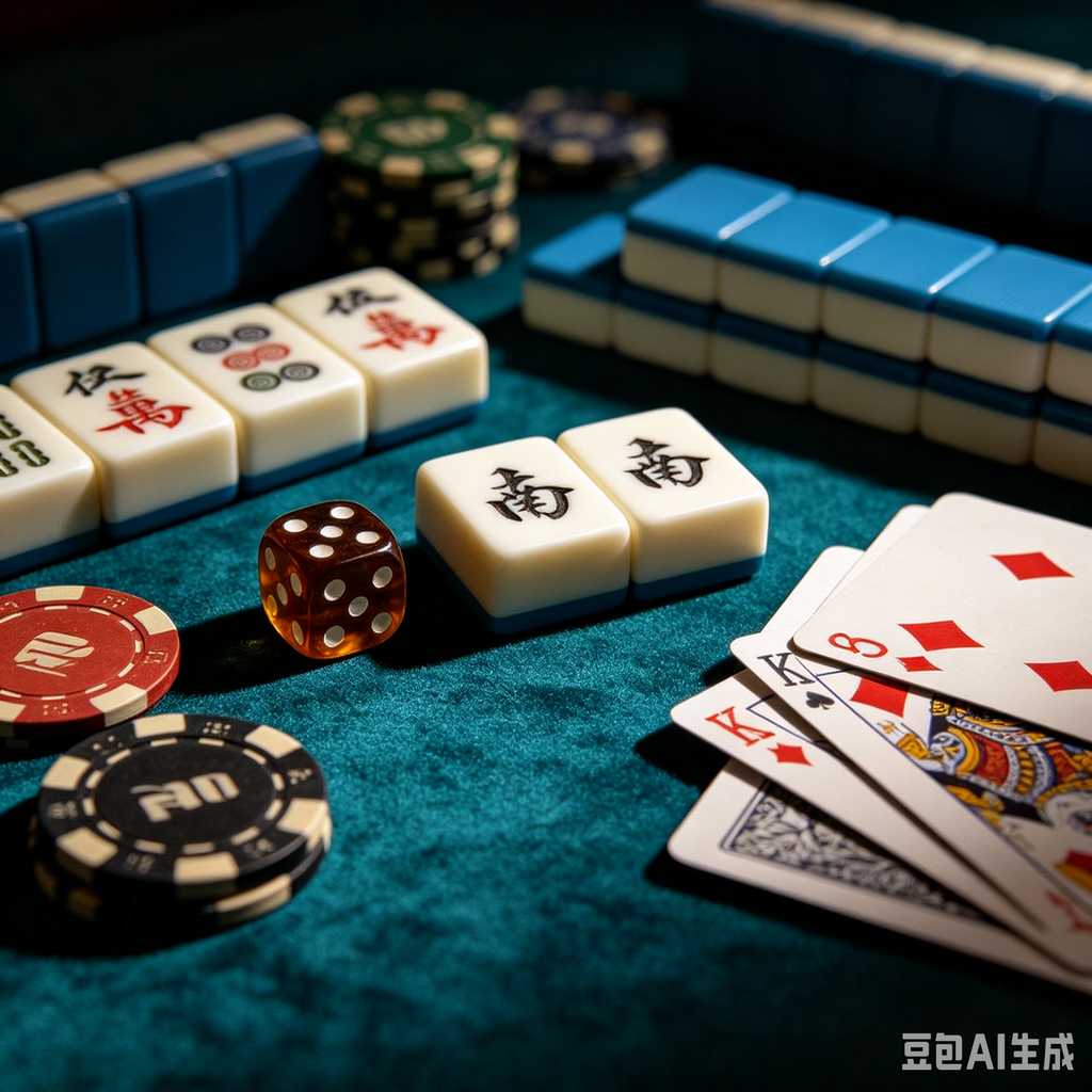 gradient pink mahjong tiles